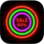 Neon Glow Icon Pack v7.3.1 APK Patched