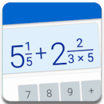 Fractions Calculator detailed solution available v2.4 APK
