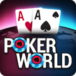 Poker World Offline Texas Holdem v1.5.10 Mod (Unlimited Chips / Infinite Tickets) Apk