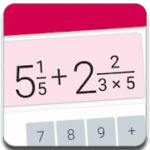 Fractions Calculator detailed solution available v2.10 Pro APK