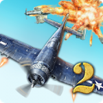 AirAttack 2 WW2 Airplanes Shooter v1.4.1 Mod (Unlimited Money / Energy / Ammo / Ads Free) Apk + Data
