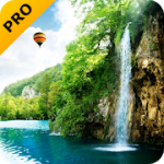 Forest Waterfall PRO Live Wallpaper v2.0.0 APK Paid