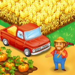 Farm Town Happy farming Day & food farm game City v3.24 Mod (Unlimited diamonds and gold) Apk