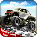 Mega Truck Race Monster Truck Racing Game v1.0 Mod (Unlimited Money + Unlock all levels) Apk