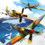 Warplanes Online Combat v1.0.3 Mod (Unlimited Money + Unlocked + No Ads) Apk