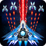 Space shooter Galaxy attack Galaxy shooter v1.457 Mod (Unlimited Diamonds + Cards + Medal) Apk