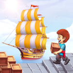 Pocket Ships Tap Tycoon Idle Seaport Clicker v0.5.5 Full Apk