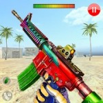 Shooting Games 3D Cover Fire Real Commando Free v1.3 Mod Apk