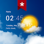 Transparent clock and weather (Ad-free) v5.3.8 Mod APK Paid Subscribed