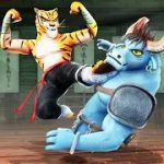 Kung Fu Animal Fighting Games Wild Karate Fighter v1.1.3 Mod (Unlimited Money) Apk