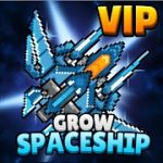 Grow Spaceship VIP Galaxy Battle v5.4.4 Mod (Free Shopping) Apk