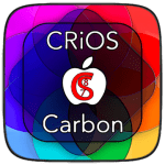 CRiOS Carbon  Icon Pack v2.2.5 APK Patched
