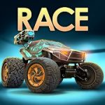 RACE Rocket Arena Car Extreme Action Racing v1.0.29 Mod (Unlimited Money + Gems + Rockets) Apk