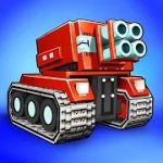 Blocky Cars Tank wars & Shooting games v7.6.15 Mod Apk + Data