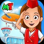 My Town Airport Free Airplane Games for kids v1.02 Mod (Unlocked) Apk