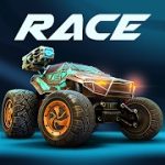 RACE Rocket Arena Car Extreme v1.0.41 Mod (Unlimited Money + Gems + Rockets) Apk