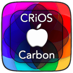 CRiOS Carbon  Icon Pack v2.5.4 APK Patched