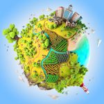 Pocket Build Unlimited open-world building game v4.1 MOD (free shopping) APK