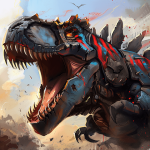 Mech War Jurassic Dinosaur v1.0.56 MOD (Free Rewards) APK