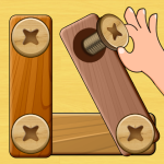 Wood Nuts & Bolts Puzzle v4.4.2 MOD (Unbegrenztes Geld) APK